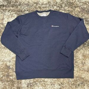 Women’s Champion Dark Blue Crewneck Sweater